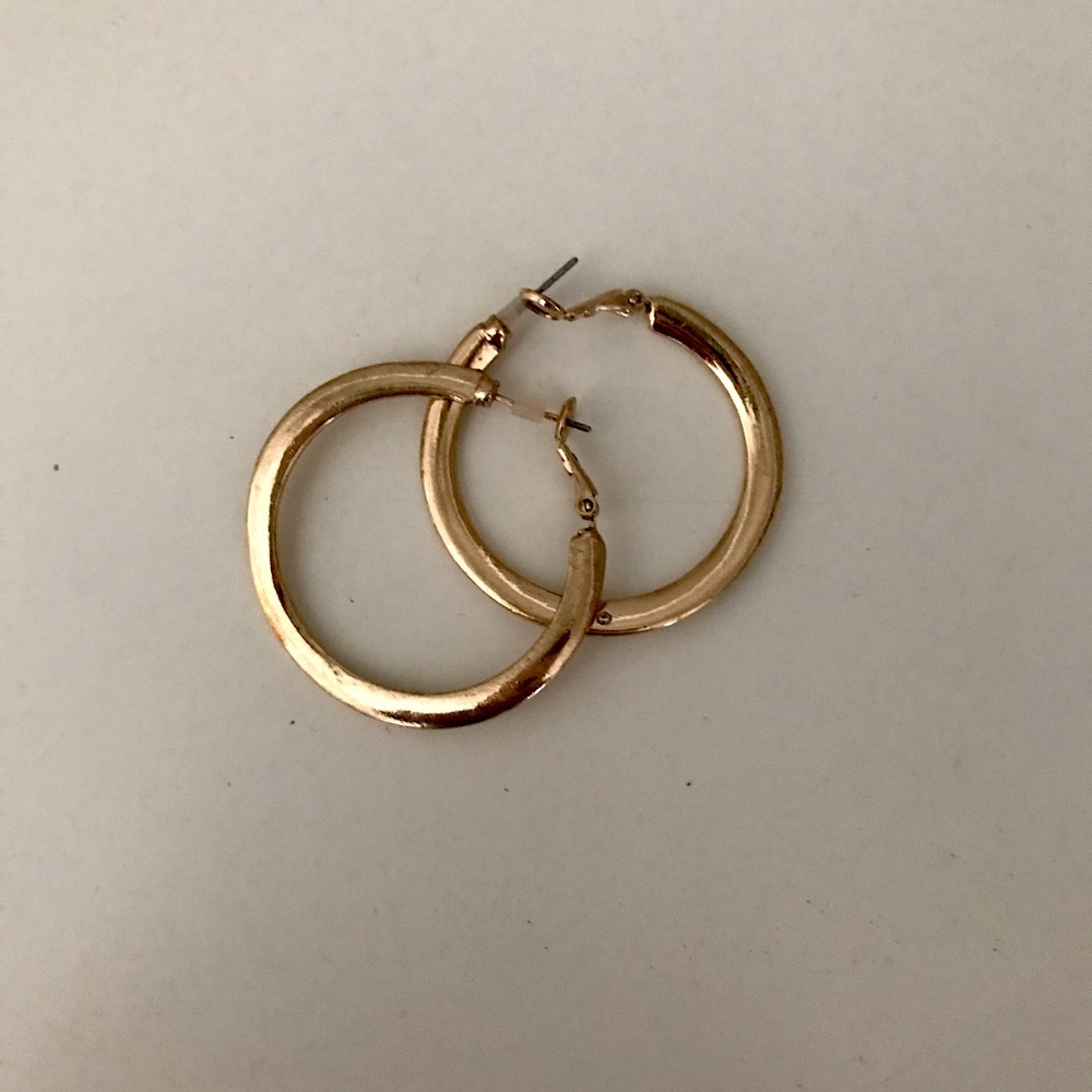 FREE WHEN BUNDLED Gold Hoops